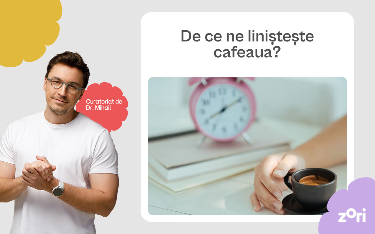 De ce ne liniștește cafeaua, chiar dacă e un stimulent
