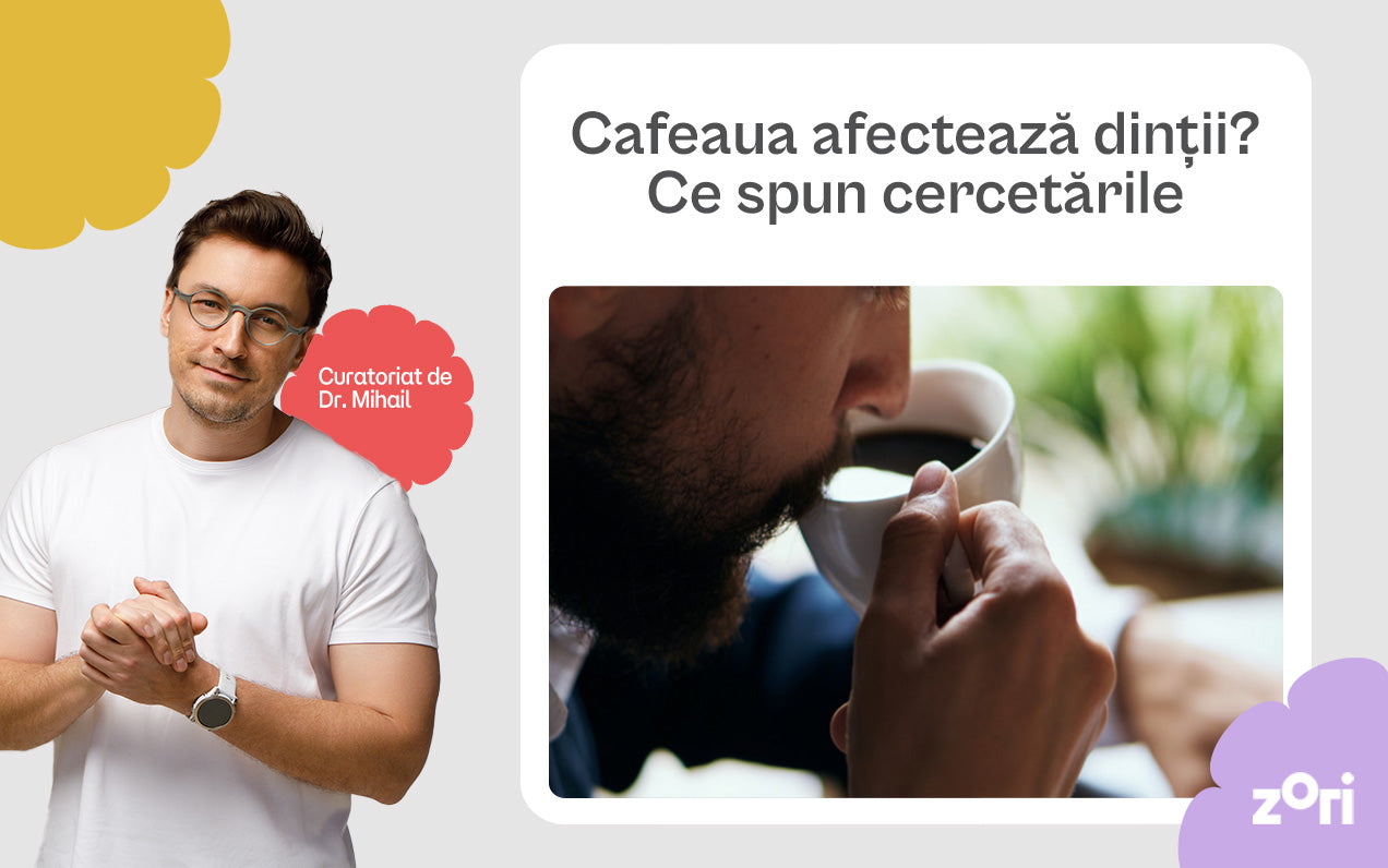 Cafeaua afectează dinții? Ce spun cercetările