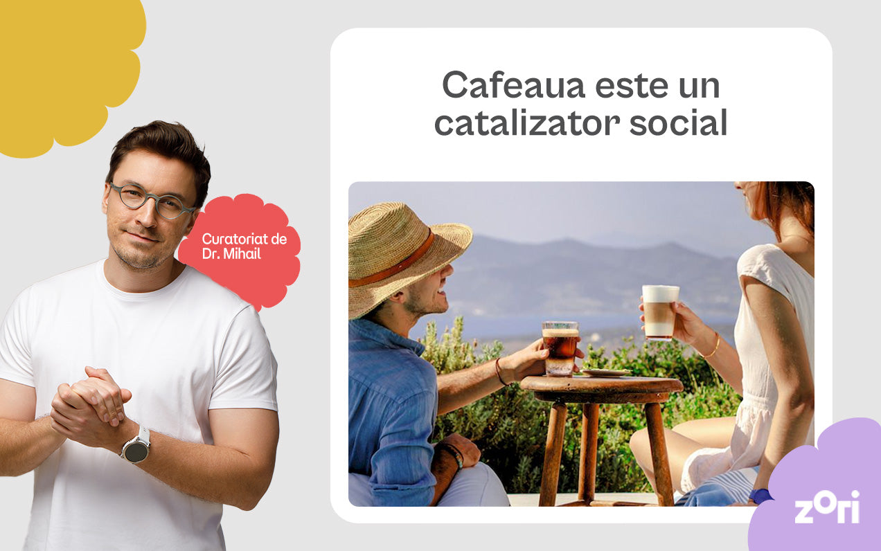 Cafeaua e mai bună atunci când o bei cu cineva