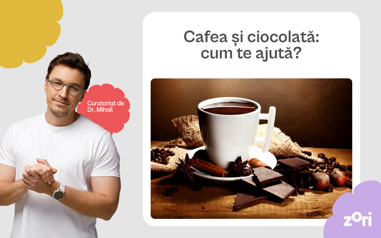 Cafea și ciocolată: combinația care îți crește atenția