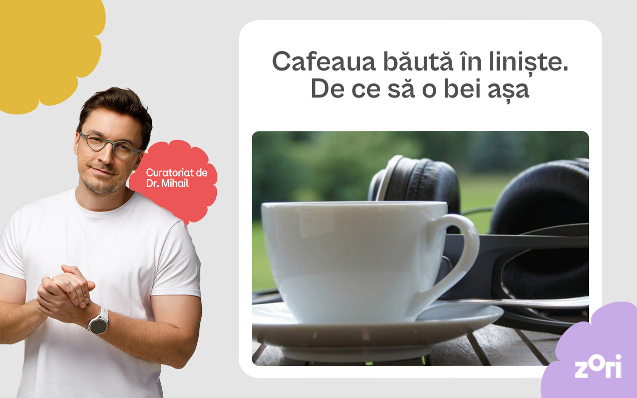 Cafeaua savurată în liniște îți poate schimba ziua