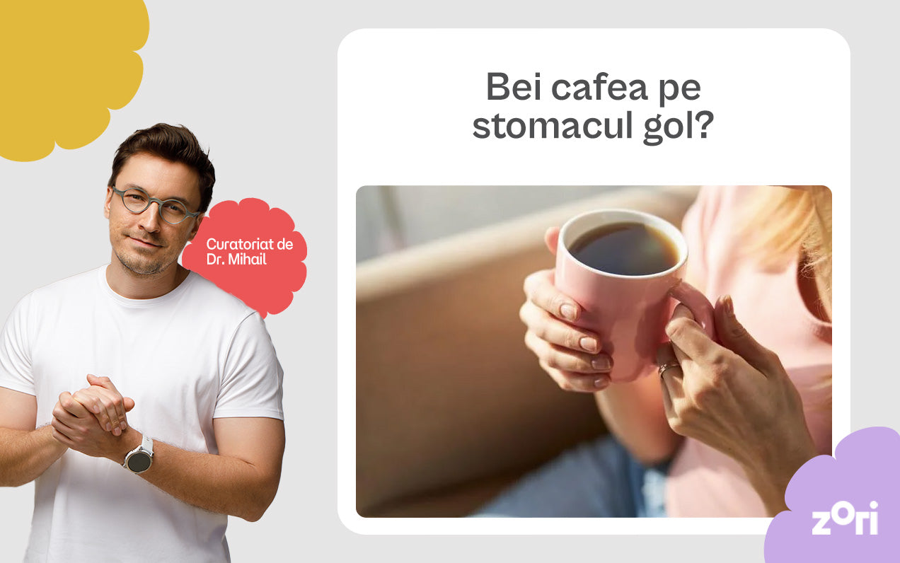 Bei cafea pe stomacul gol? Ce se întâmplă în corpul tău