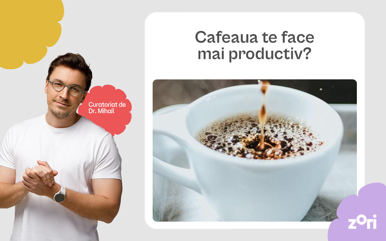 Cafeaua te face mai productiv sau doar mai agitat?