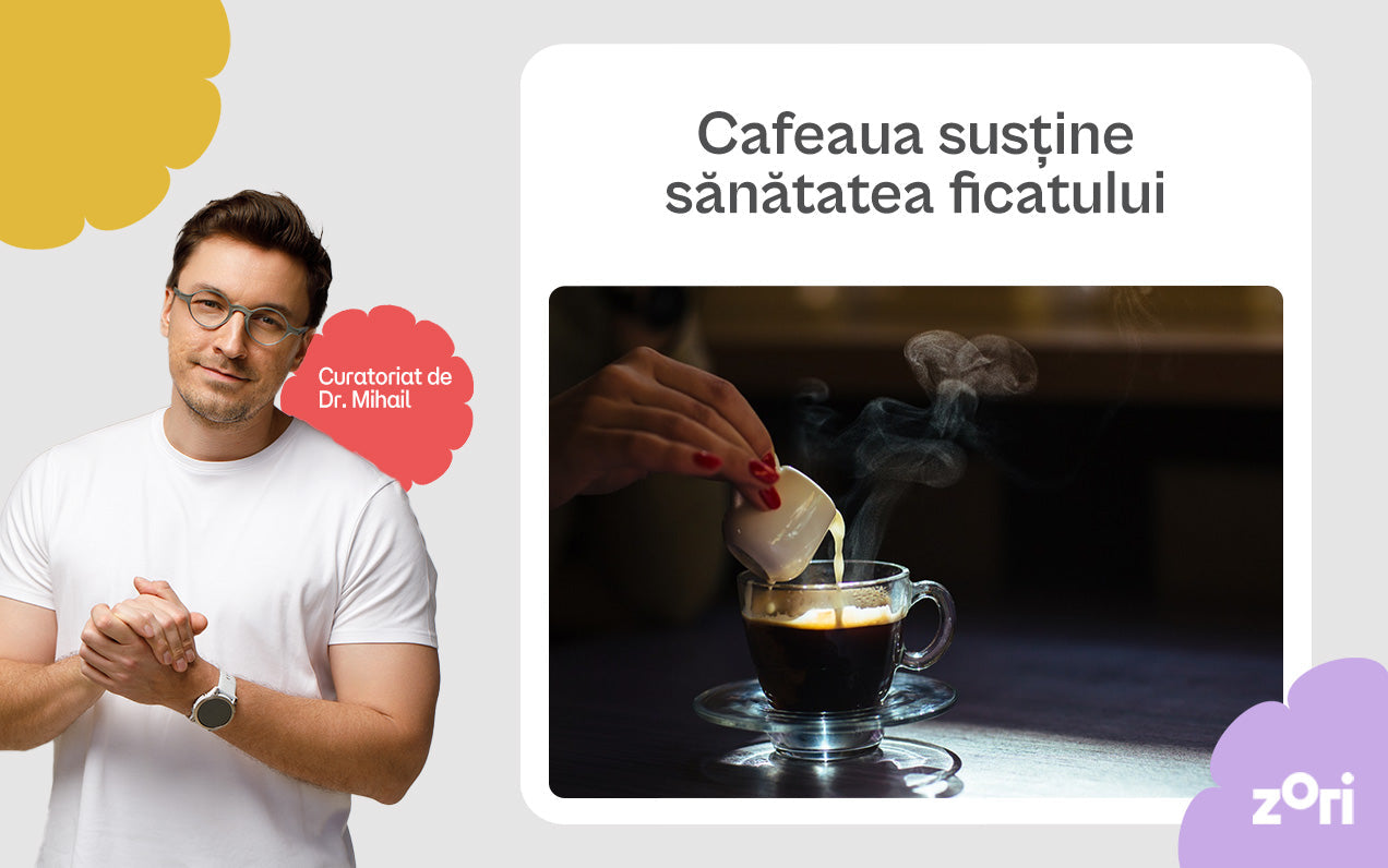 Cafeaua susține sănătatea ficatului